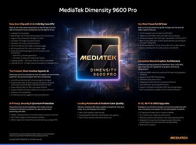 Dimensity 9600 Pro: Apa Itu, Spek 2nm MediaTek