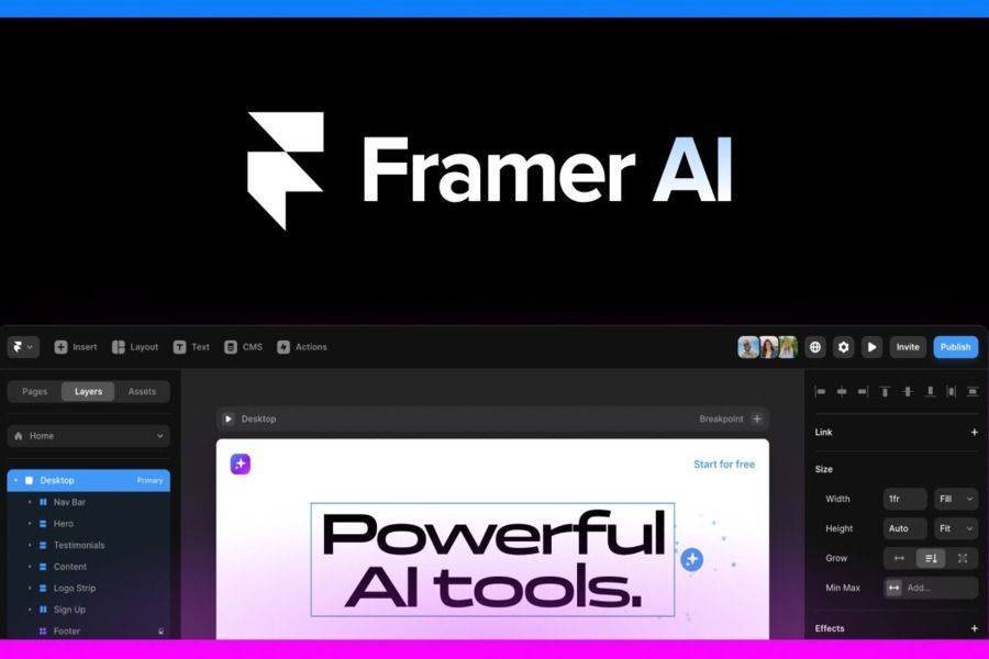 Framer AI Website Builder: Buat Website Instan Tanpa Coding